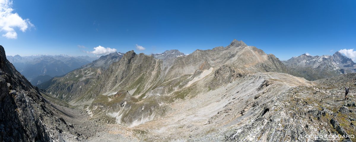 Col de la Masse Randonnée Rateau d'Aussois Haute Maurienne Massif de la Vanoise Savoie Alpes France Tourisme Paysage Montagne Nature Outdoor Landscape Mountain Hiking