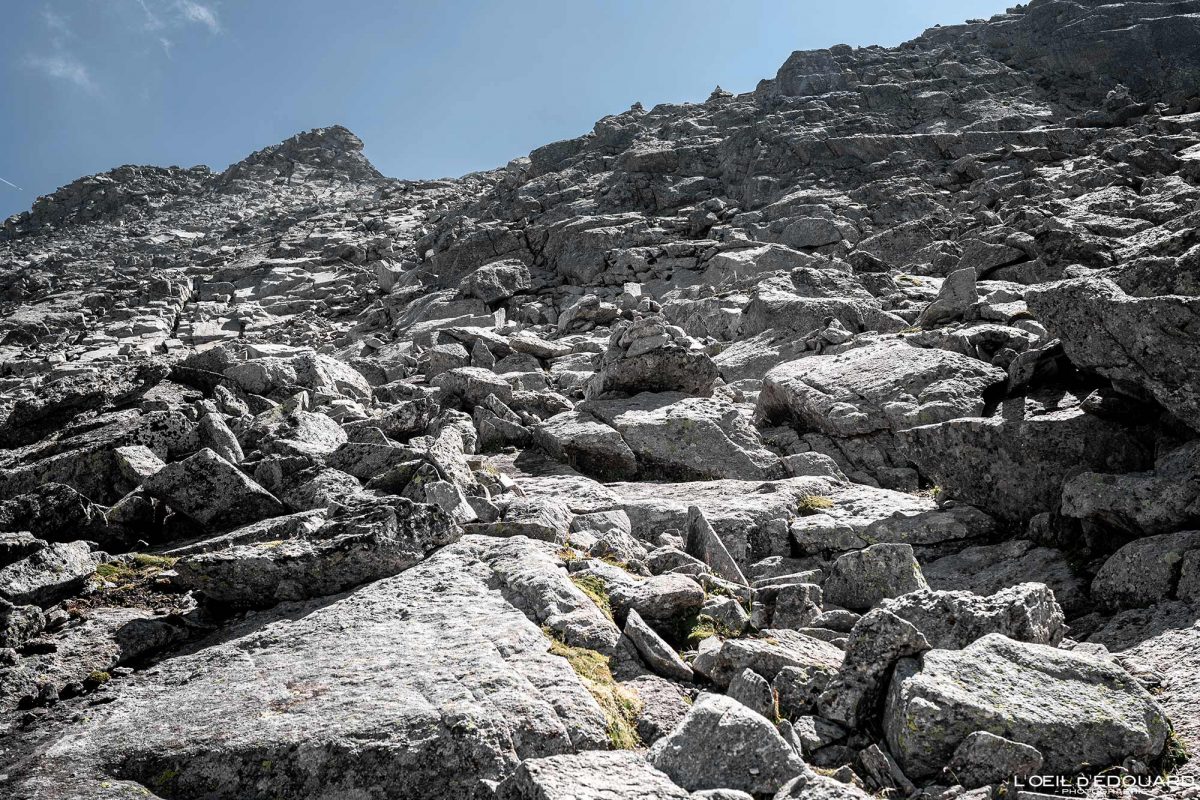 Itinéraire Randonnée Rateau d'Aussois Haute Maurienne Massif de la Vanoise Savoie Alpes France Tourisme Paysage Montagne Nature Outdoor Landscape Mountain Hiking