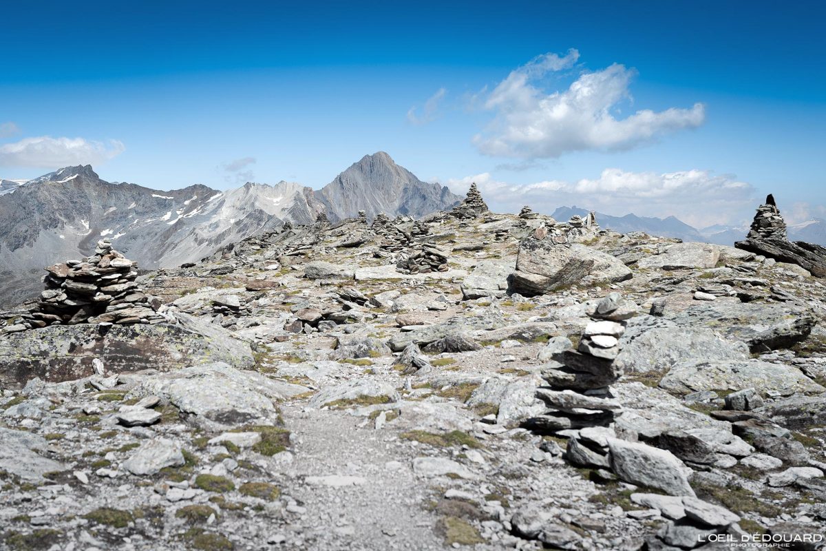 Sommet Rateau d'Aussois Haute Maurienne Randonnée Massif de la Vanoise Savoie Alpes France Tourisme Paysage Montagne Nature Outdoor Landscape Mountain Hiking