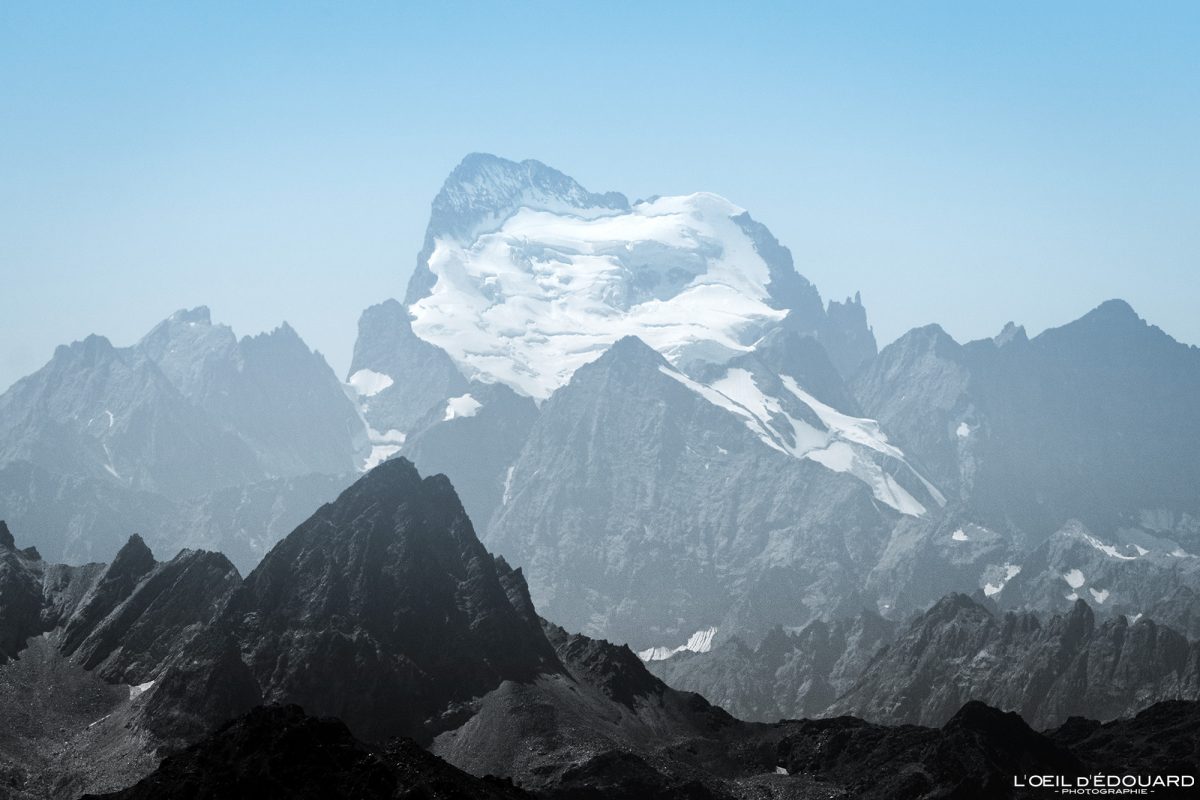 Barre des Écrins Massif des Écrins Hautes-Alpes Alpes France Tourisme Paysage Montagne Nature Outdoor Landscape Mountain Hiking