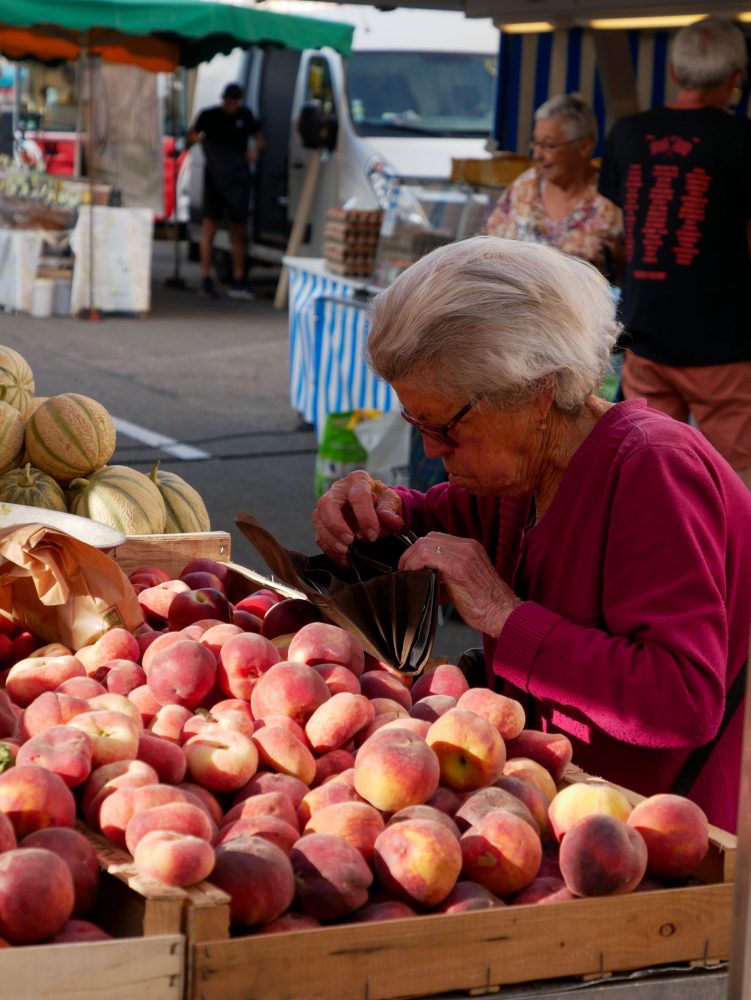 Marché de vienne, france