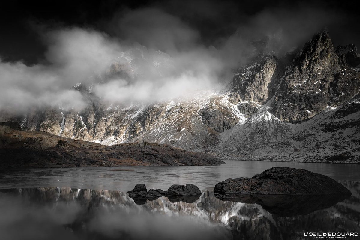 Lacs Robert Automne Randonnée Chamrousse Belledonne Isère Alpes France Paysage Montagne Nature Outdoor French Alps Mountain Lake Autumn Landscape Hike Hiking