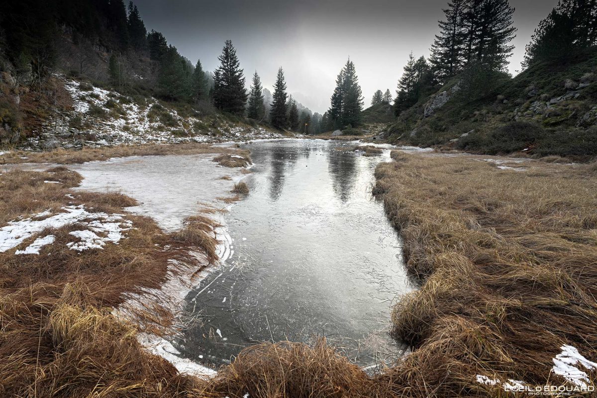 Lac de Pourettes Randonnée Lacs Robert Chamrousse Belledonne Isère Alpes France Paysage Montagne Nature Outdoor French Alps Mountain Lake Landscape Hike Hiking