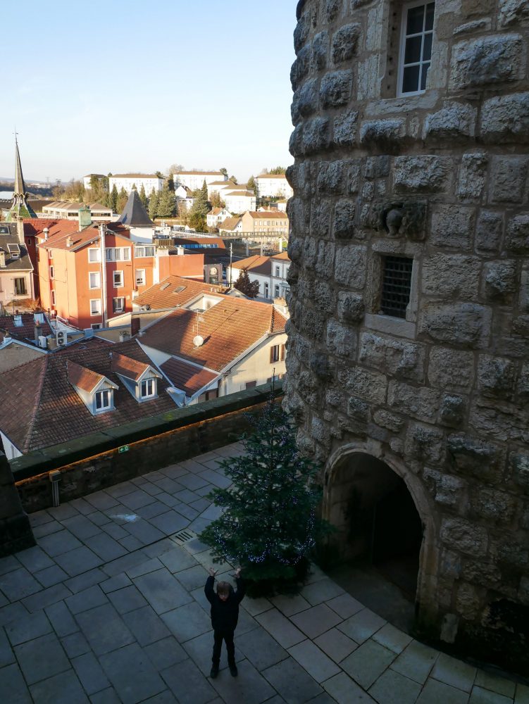 Chateau de Montbéliard en famille