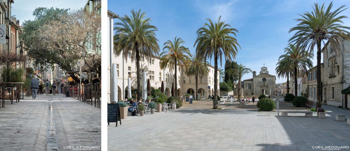 Place de la Viguerie Aigues-Mortes Camargue Gard Languedoc-Roussillon Occitanie Visit South of France Tourisme City Street View
