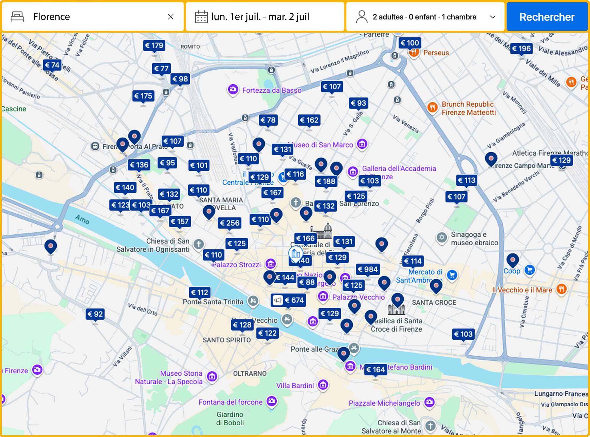 Booking - Réserver un hôtel à Florence, Toscane Italie - Blog Voyage Trace Ta Route