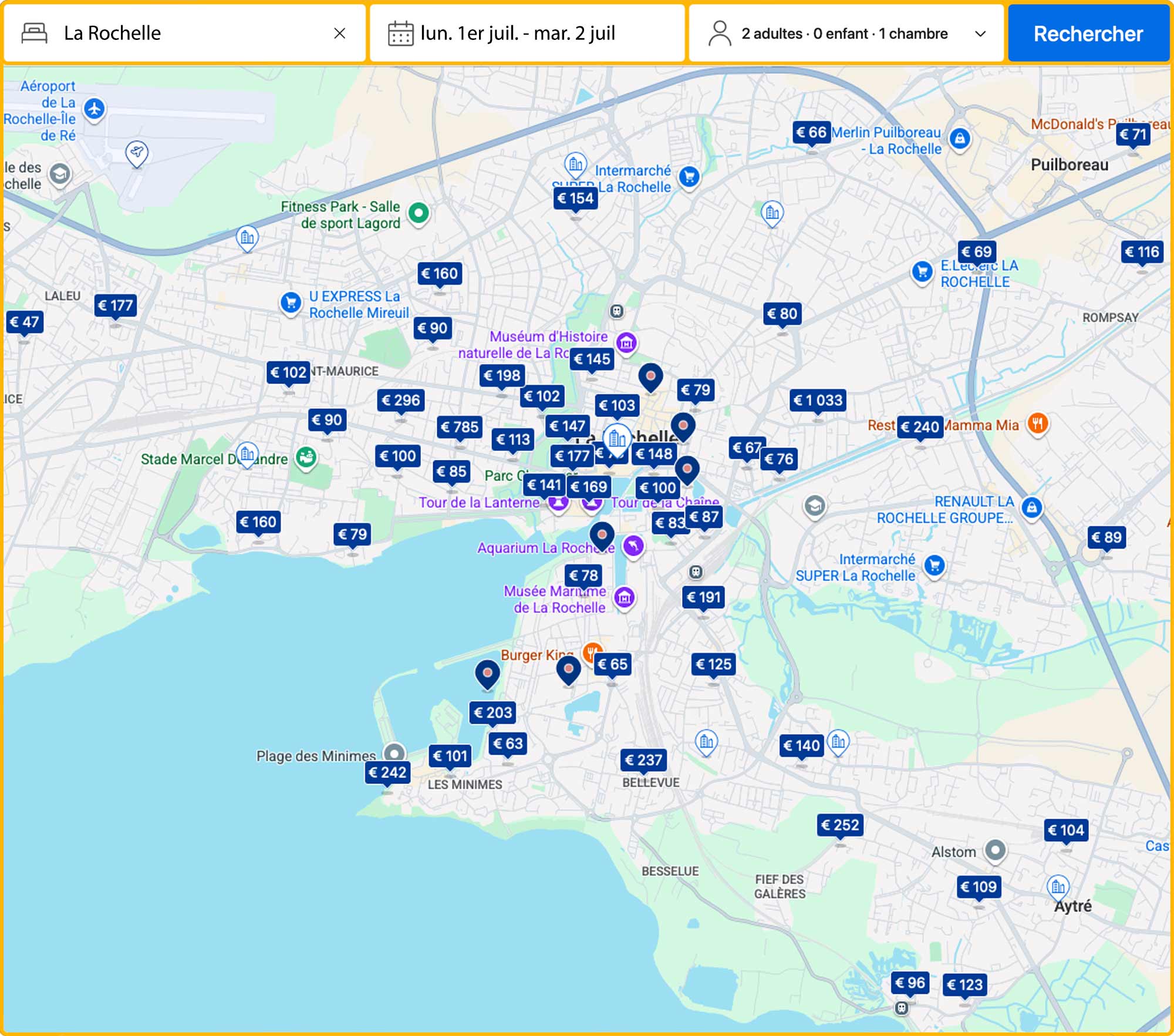 Booking - Réserver un hôtel à La Rochelle, Charentes-Maritimes France - Blog Voyage Trace Ta Route