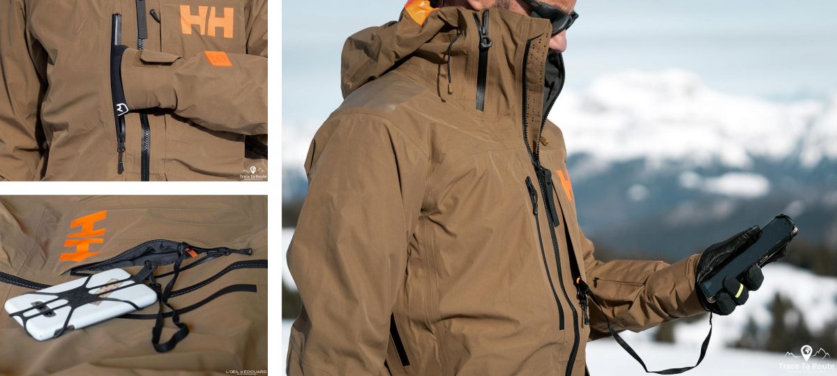 Life Pocket Test veste de ski Helly Hansen Ridge Infinity Shell Jacket 2.0 Review Outdoor Skiing Wear Winter Mountain Snow