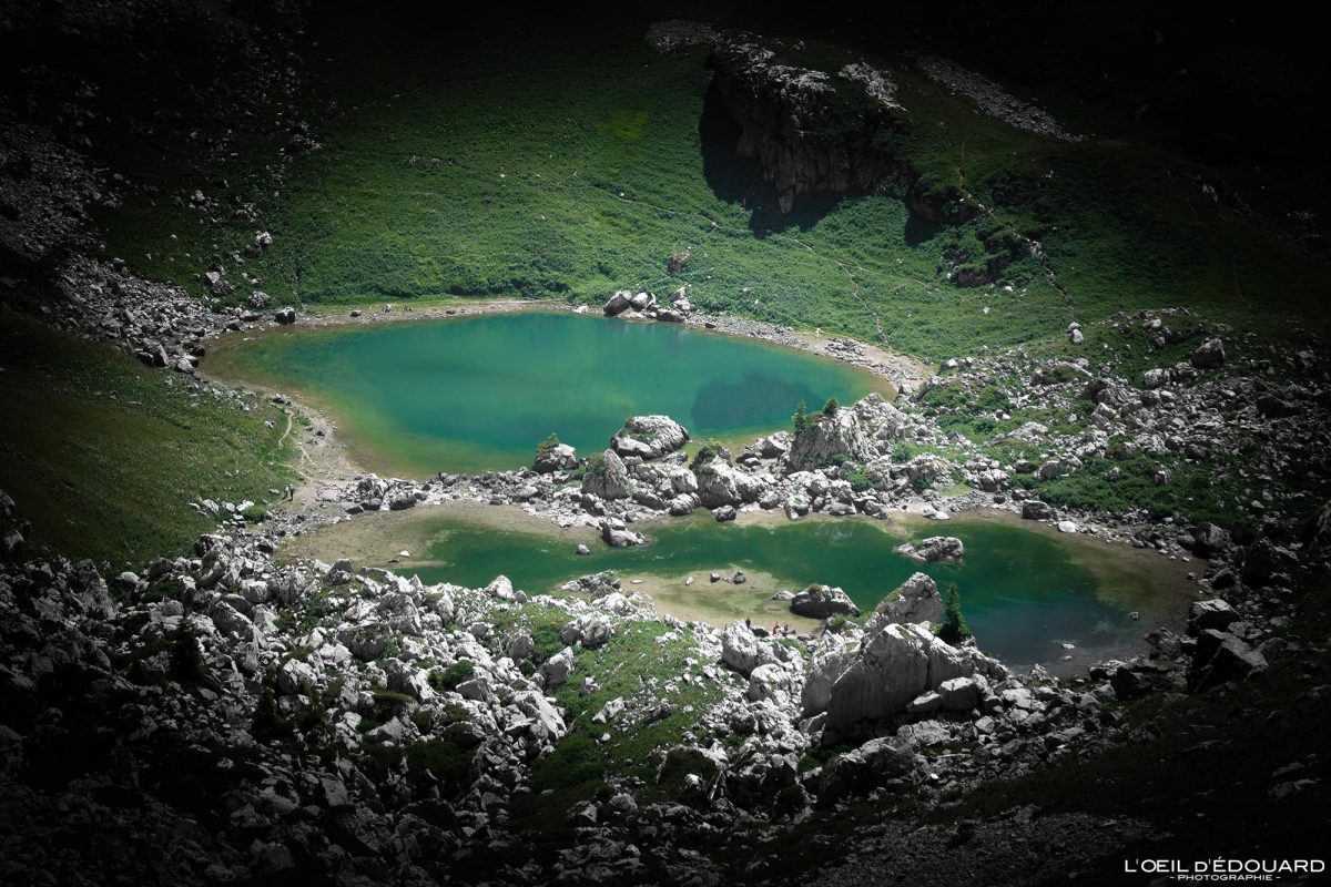 Lac de Darbon Randonnée Massif du Chablais Haute-Savoie France Tourisme Paysage Montagne Randonnée Outdoor Nature Hiking Mountain Lake Landscape