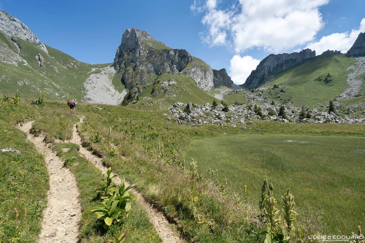 Randonnée Lac de la Case Massif du Chablais Haute-Savoie France Tourisme Paysage Montagne Outdoor Nature Hiking Mountain Landscape