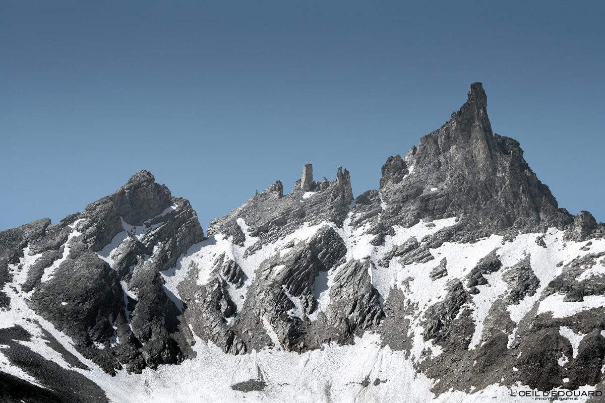 Aiguille du Dôme Réserve naturelle de la Grande Sassière Haute Tarentaise Savoie Alpes Grées France Tourisme Paysage Montagne Outdoor Nature Hiking Mountain Landscape