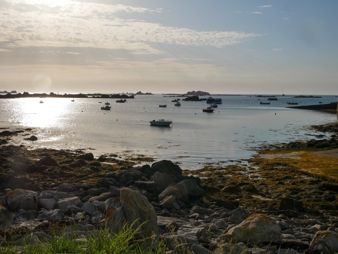 Côtes des Abers, marée basse