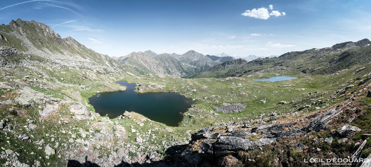 Lacs de Dzioule Trek Vallée d'Aoste Italie Tourisme Paysage Montagne Randonnée Outdoor Nature Hiking Trekking Mountain Lake Landscape / Alpi Montagna Laghi di Dzioule Valle d'Aosta Italia