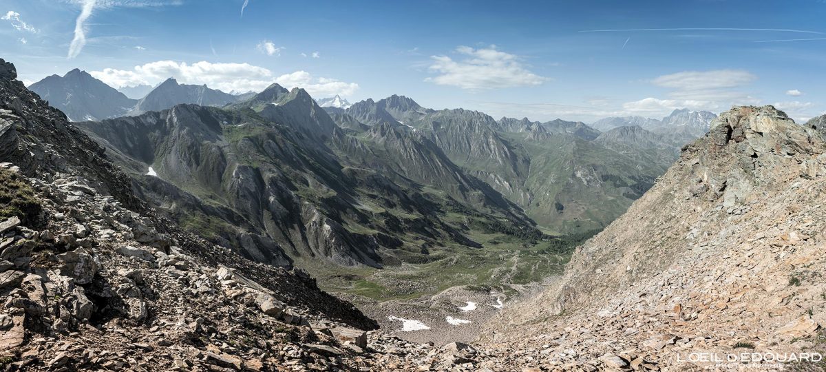 Crête Corleans Trek Vallée d'Aoste Italie Tourisme Paysage Montagne Randonnée Outdoor Nature Hiking Trekking Mountain Lake Landscape / Alpi Montagna Valle d'Aosta Italia