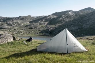 Test Tente Tarp Simond Sprint 2P - Tente 3 saisons mono-paroi ultra-légère randonnée montagne bivouac trek outdoor trekking hike mountain hiking tant review