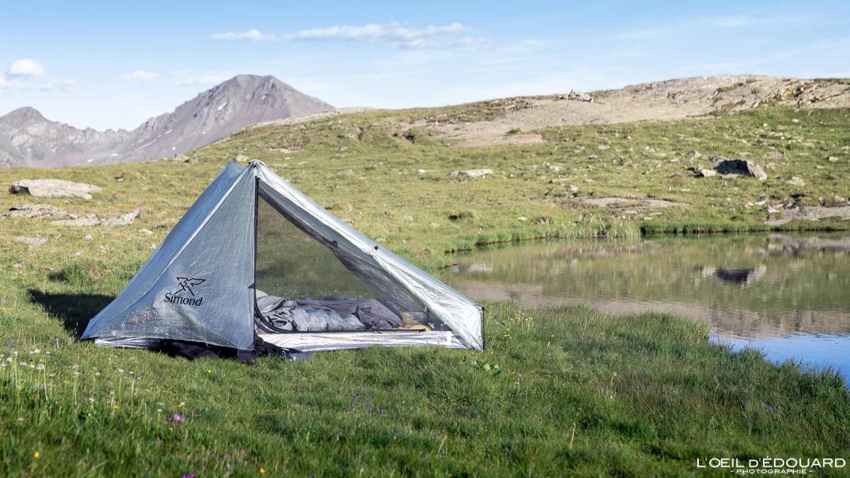 Test Tente Tarp Simond Sprint 2P - Tente 3 saisons mono-paroi ultra-légère randonnée montagne bivouac trek outdoor trekking hike mountain hiking tant review