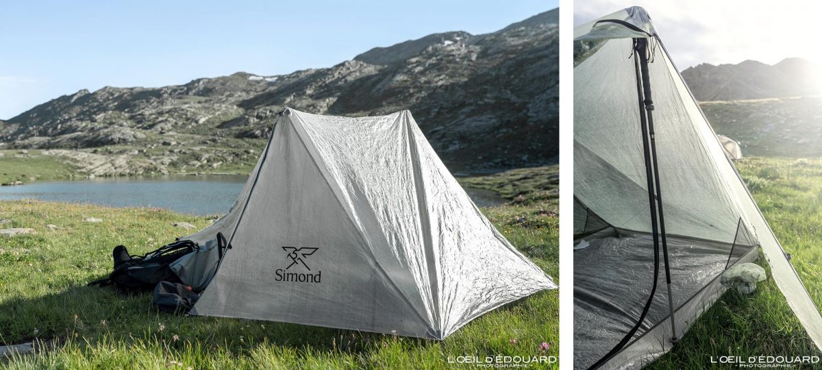 Test Tente Tarp Simond Sprint 2P - Tente 3 saisons mono-paroi ultra-légère randonnée montagne bivouac trek outdoor trekking hike mountain hiking tant review