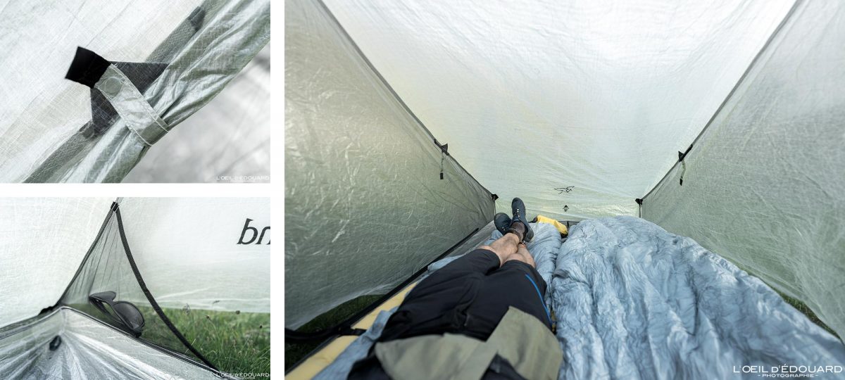 Test Tente Tarp Simond Sprint 2P - Tente 3 saisons mono-paroi ultra-légère randonnée montagne bivouac trek outdoor trekking hike mountain hiking tant review