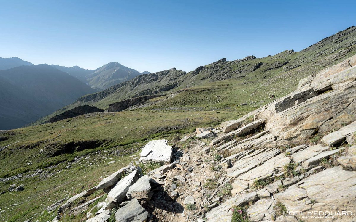 Trek Vallée d'Aoste Italie Tourisme Paysage Montagne Randonnée Outdoor Nature Hiking Trekking Mountain Landscape / Alpi Montagna Valle d'Aosta Italia
